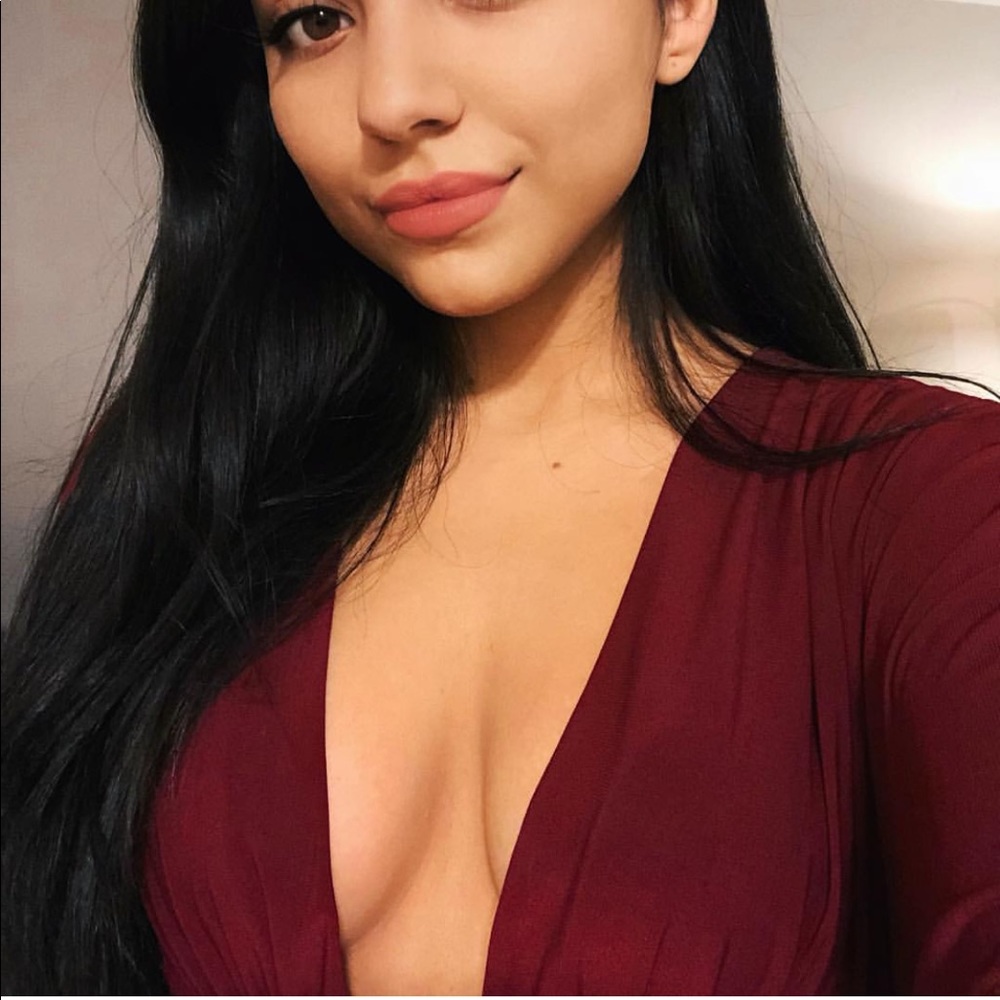 Red Fashion Nova Bodysuit